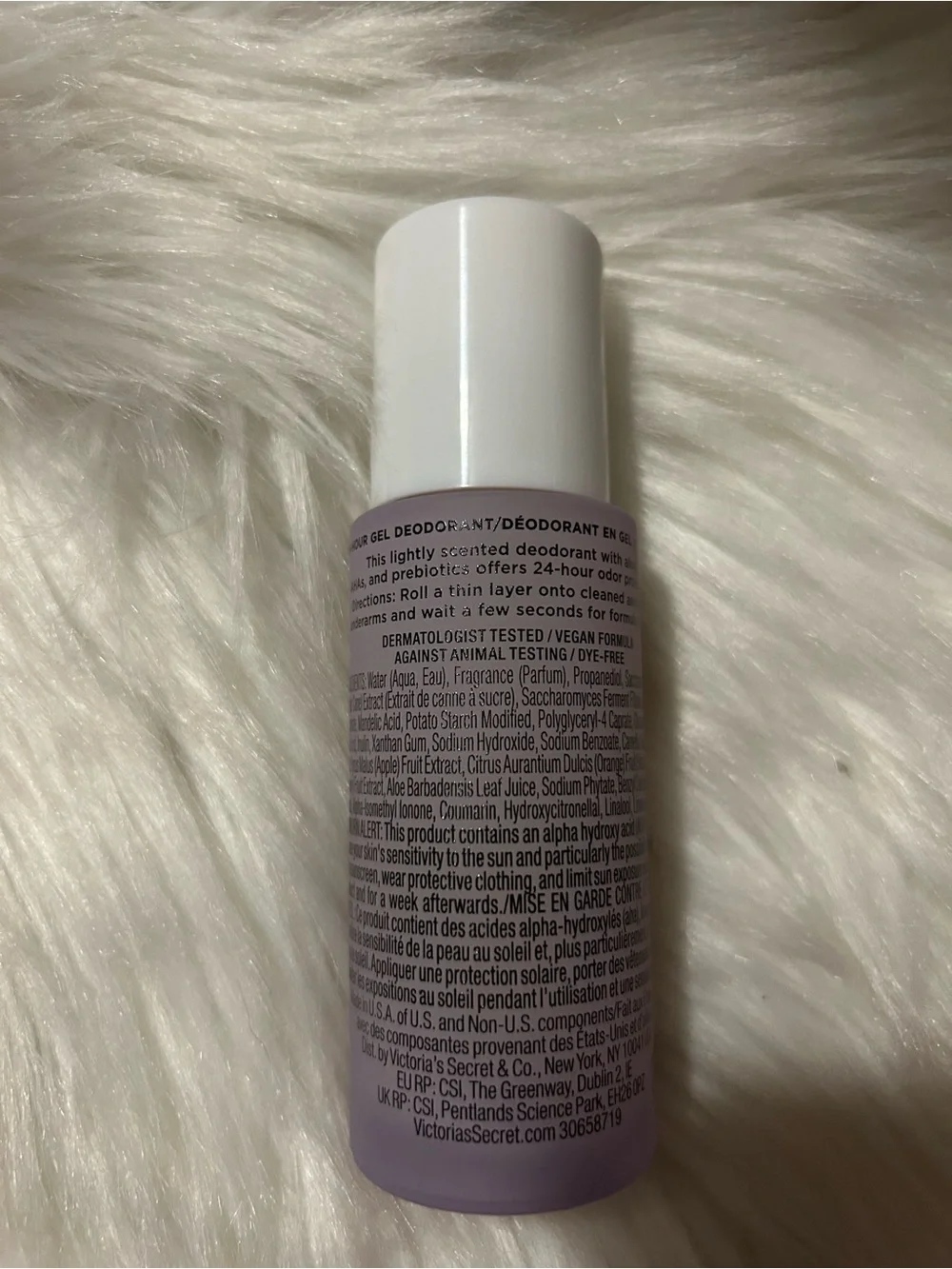 Victoria's Secret Lavender & Vanilla Deodorant — Light Purple and White